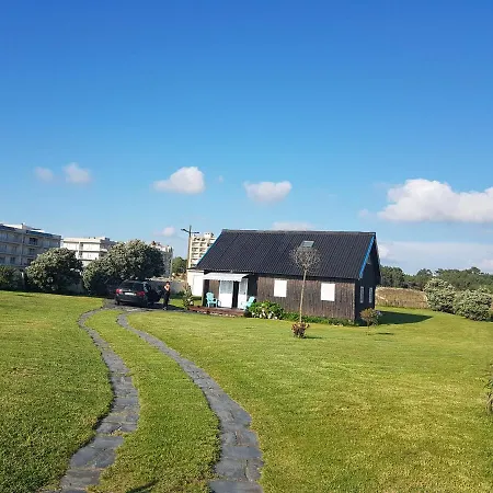 Chalet Casa De Madeira Na Praia